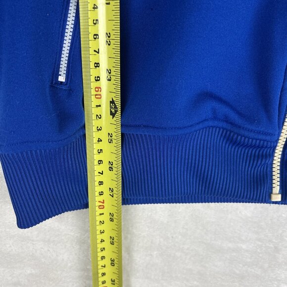 ADIDAS Jacket Mens Sz Large Zip Up 80s Remake Retro Italy Football Soccer - Picture 7 of 14